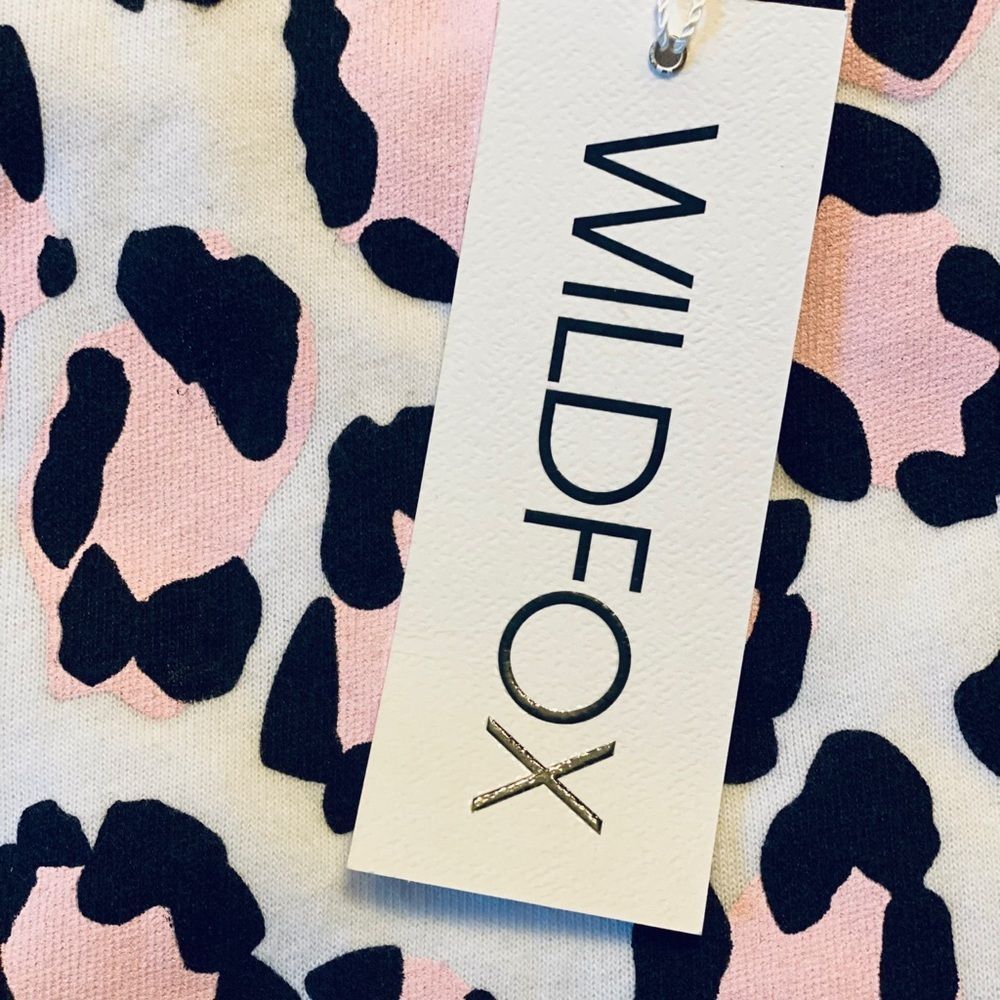 NWT Wildfox Beach House Leopard Print Sweatshirt - Picture 4 of 4